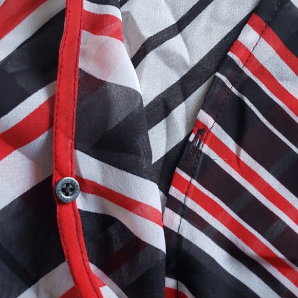 Chaps Sheer Blouse - Picture 2 of 4